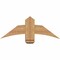 Ekena Millwork Bellingham Timber Gable Bracket, Western Red Cedar, 36"W x 13"H x 5 1/2"D x 5 1/2"F, 9/12 Pitch GBW036X13X0606BEL00SWR - alternate 1